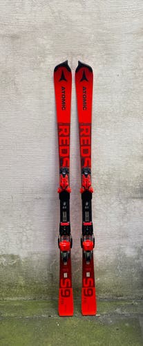 2022 Almost New Atomic Redster S9 FIS 165cm w/ X16 Var Bindings
