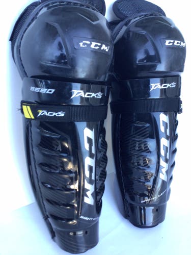 Used CCM 12" Tacks 9550 Shin Pads