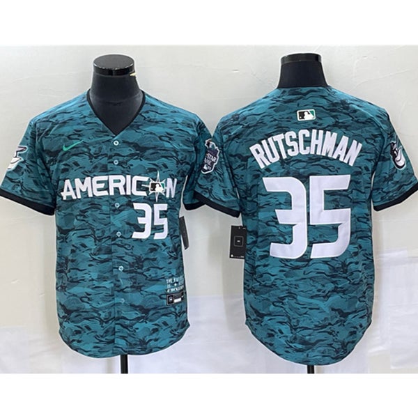 Corey Seager American League 2023 MLB All Star Game Teal Jersey