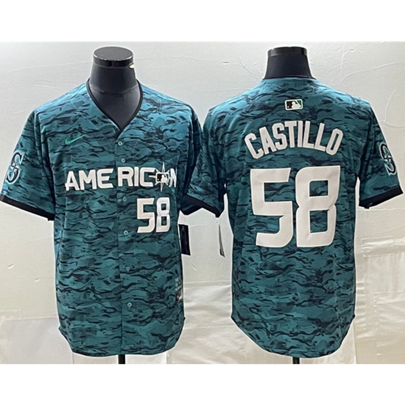 American League Nike 2023 MLB All-Star Game Limited Jersey - Teal