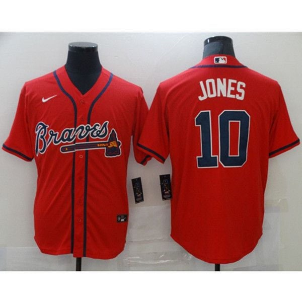 Chipper Jones Women's Atlanta Braves Home Jersey - White Authentic