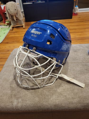 Cooper sk600 helmet and cage combo