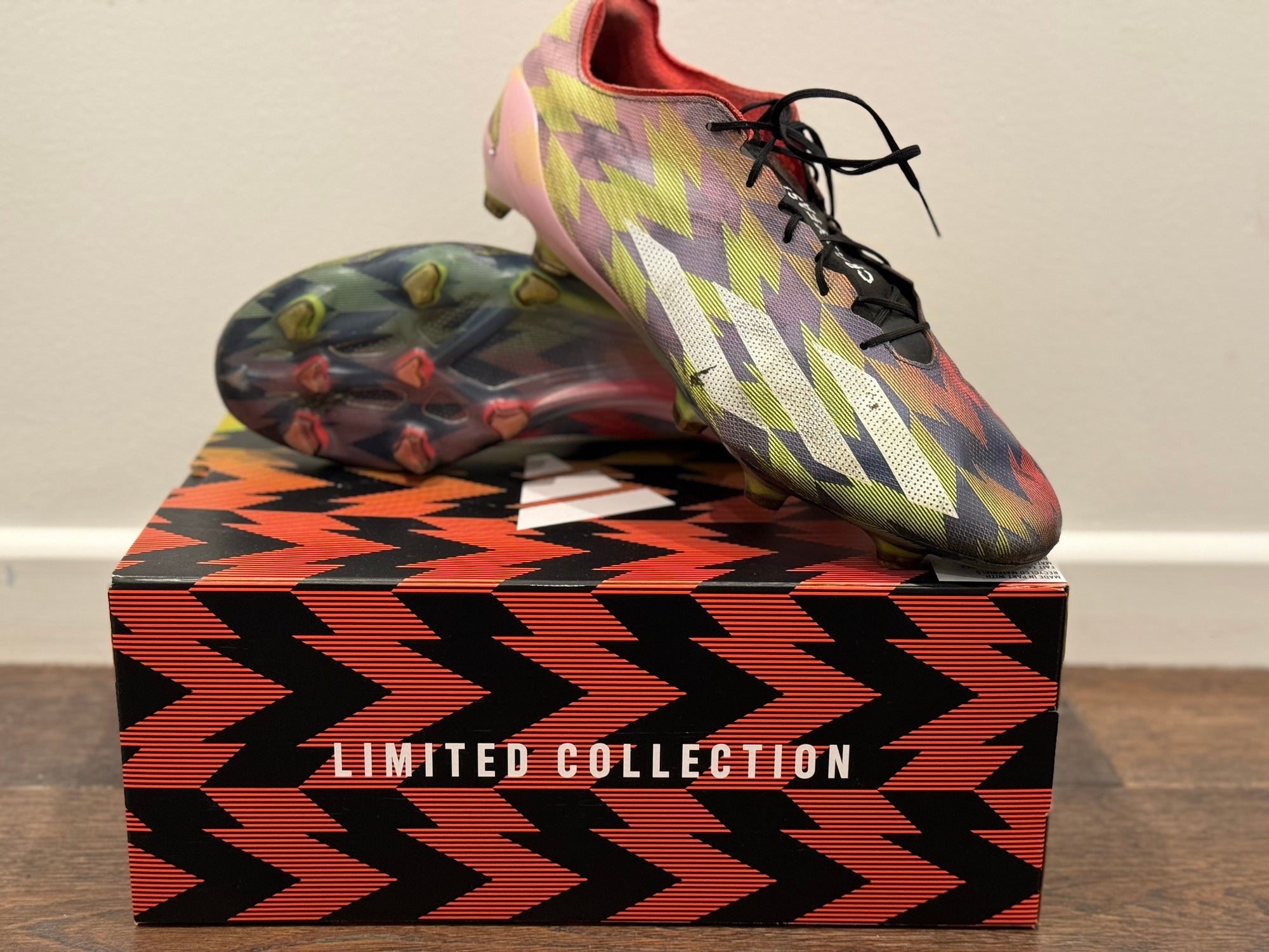 X CRAZYLIGHT＋ FG adidas X Crazylight+ FG - Lucid Lemon/White/Solar Red - Mens
