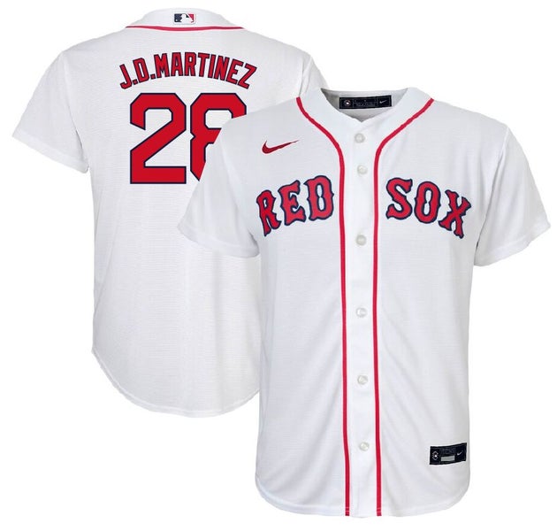 Boston Red Sox David Ortiz Men's White Home Baseball Jersey Size XL  New Majestic