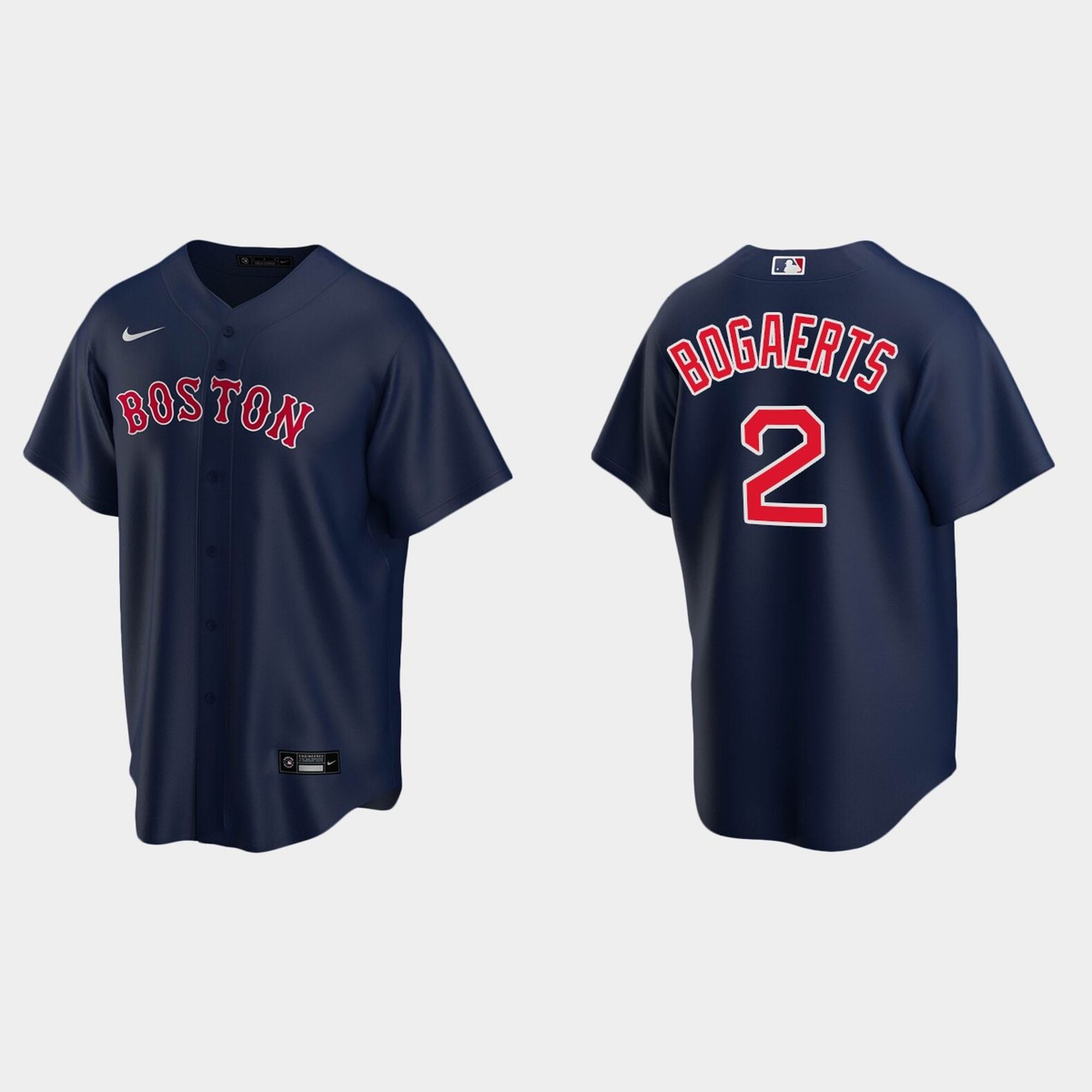 Xander Bogaerts Boston Red Sox Youth Navy Roster Name & Number T