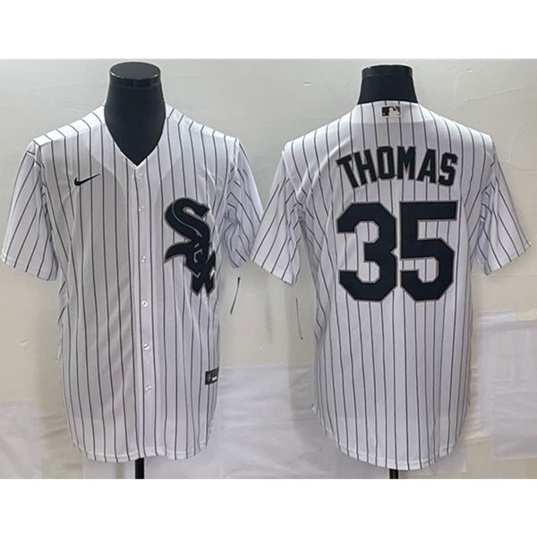 Vintage Chicago White Sox Frank Thomas 35 Baseball Jersey 