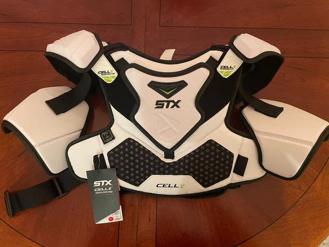 New XL STX Cell V Shoulder Pads