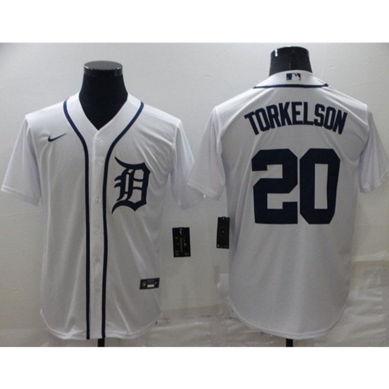 Fan Gear Nation Youth Detroit Tigers Spencer Torkelson Cool Base Replica Home Jersey - White L / White