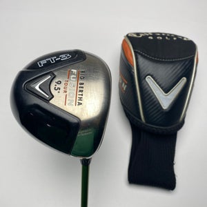 Callaway Fusion FT-3 Tour Driver 9.5* Aldila NV Green 75g Stiff Graphite RH HC