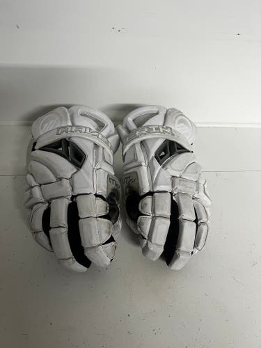 Used Player's Maverik 13" Max Lacrosse Gloves