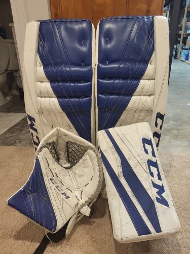 Used 32+2" CCM Regular Extreme Flex 4 Goalie Full Set Pro Stock