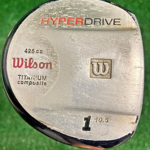 Wilson Hyperdrive Driver 10.5 Degrees 425cc Titanium RH Stiff Graphite 44.5 In.