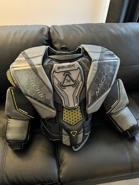 Used Small Bauer Mach Goalie Chest Protector