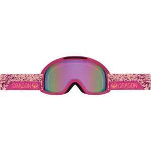 Dragon DX2 Ski Snowboard Goggles Stone Pink - Pink Ion Lens Plus Bonus Lens New