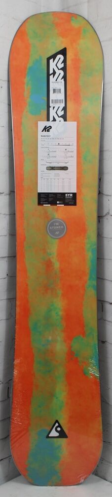 K2 Manifest Snowboard Unisex Size 156 cm All Mountain Directrional