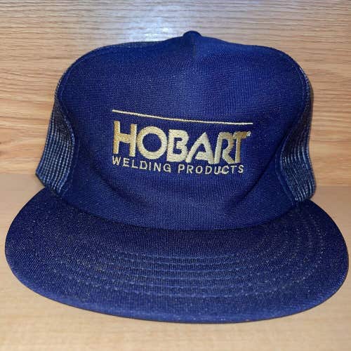 Vintage Hobart Welding Products Manufacturers Hat Cap Snapback Made in USA