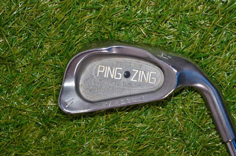 Ping	Zing Black Dot	4 iron	RH	38.5"	Steel	Stiff	New Grip