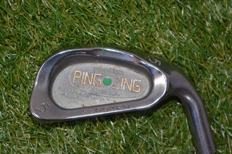 Ping	Zing Green Dot	5 iron	RH	38"	Steel	Stiff	New Grip