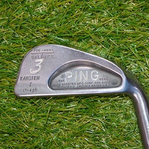 Ping	Karsten I	3 iron	RH	38.5"	Steel	Stiff	New Grip
