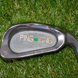 Ping	Zing Green Dot	4 iron	RH	38.5"	Steel	Stiff	New Grip
