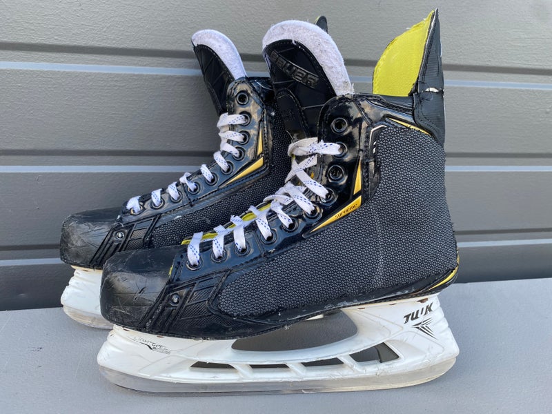 Bauer Supreme 2S PRO Mens Pro Stock Size 10 Hockey Skates MIC 8516