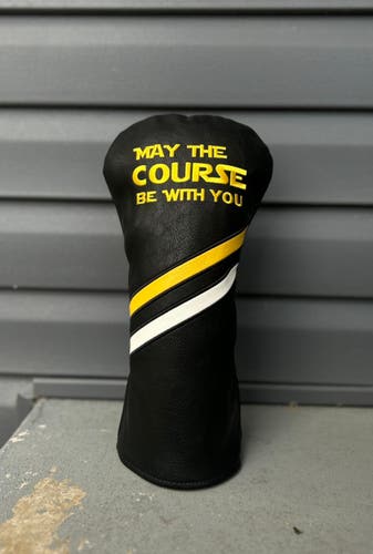 May The Course Be With You Golf Hybrid Headcover