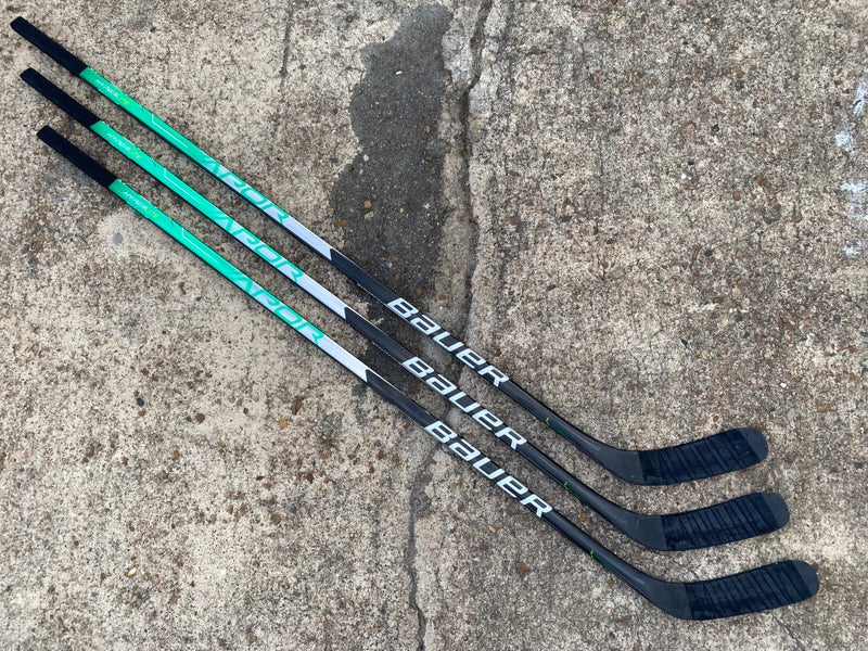 3 Pack Bauer Vapor HYPERLITE ADV Pro Stock Hockey Stick 102 Flex P92 Left 8505