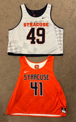 2 Nike Syracuse Lacrosse Shirt Jerseys XL