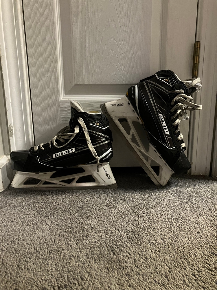 Used Bauer  Size 6.5 Supreme 1S Hockey Goalie Skates