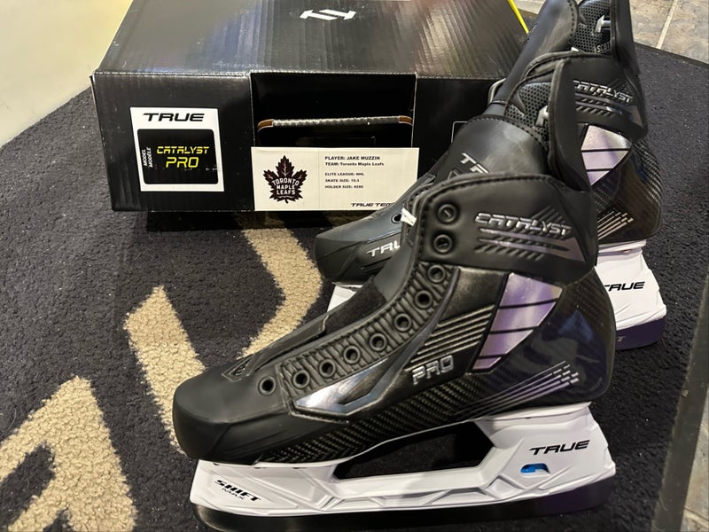 Senior New J. Muzzin True Pro Custom Hockey Skates Regular Width Pro Stock Size 10.5