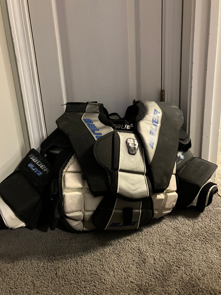 Used Small Bauer Elite Goalie Chest Protector