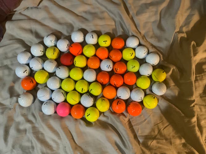 Nitro used balls most are Excellent And All Are Playable . No Cuts Etc.