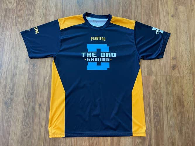 TDGL The Dad Gaming League SUPER AWESOME Holloway Size XL Esports Gamer Jersey!