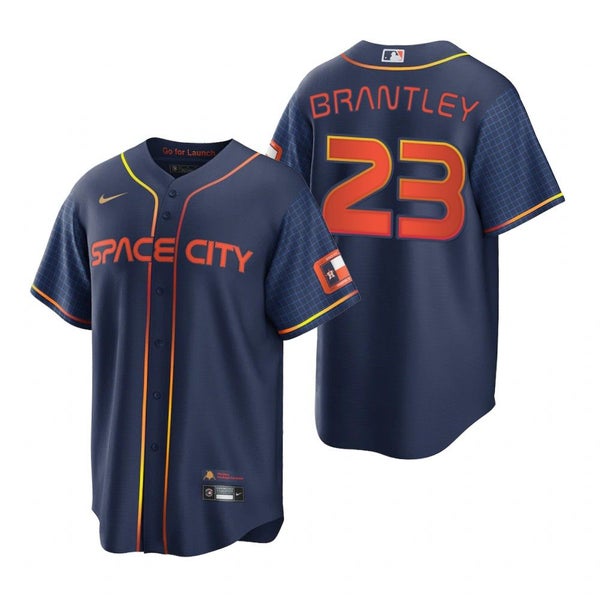 Michael Brantley Signed Houston Astros Jersey Space City