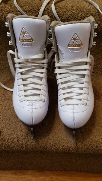 Used Jackson Ultima Excel Figure Skates Size 2