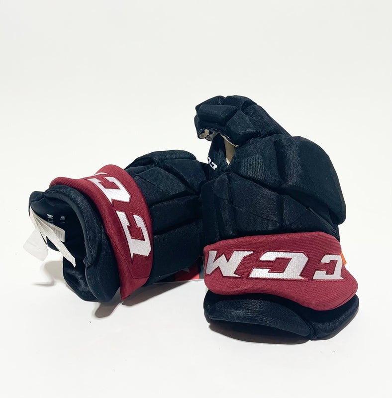 New 14” CCM HGPJSPP  NHL Pro Stock Gloves - Arizona Coyotes