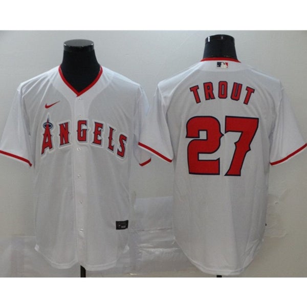 Official Mike Trout Jersey, Mike Trout Angels Shirts, Baseball Apparel, Mike  Trout Gear