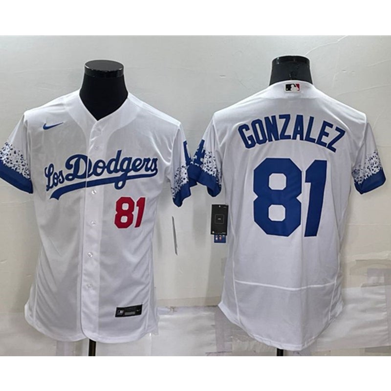 Men's Los Angeles Dodgers James Outman Nike White Replica Player Jersey