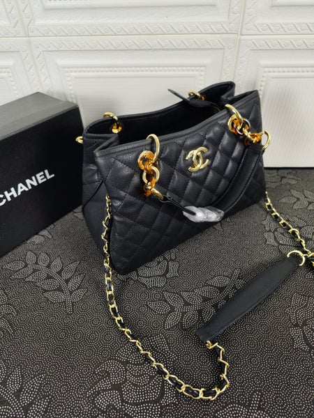 Chanel Black deer pattern cowhide Crossbody bags