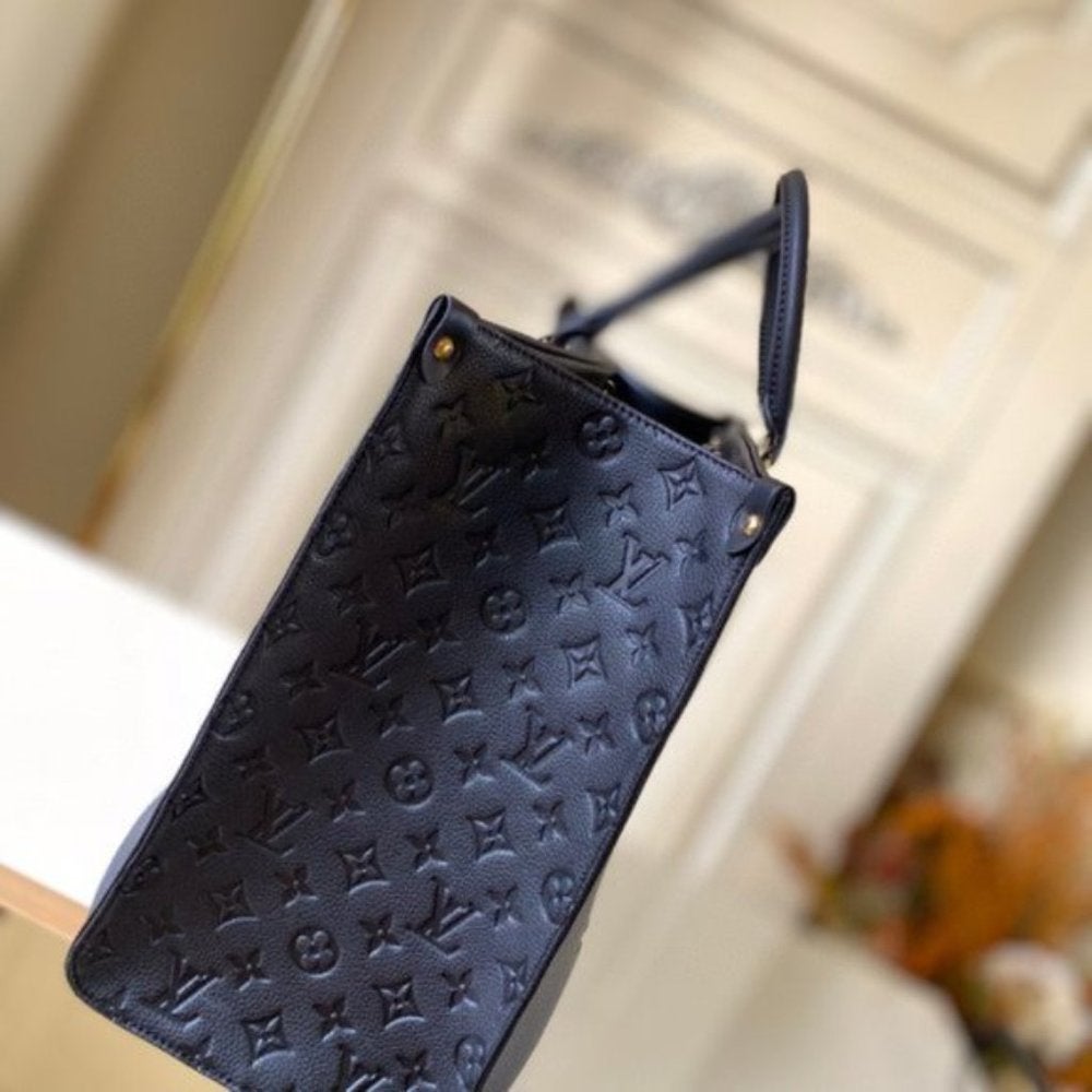 Louis Vuitton Monogram Giant Empreinte OnTheGo MM - Black Shoulder Bags,  Handbags - LOU754940