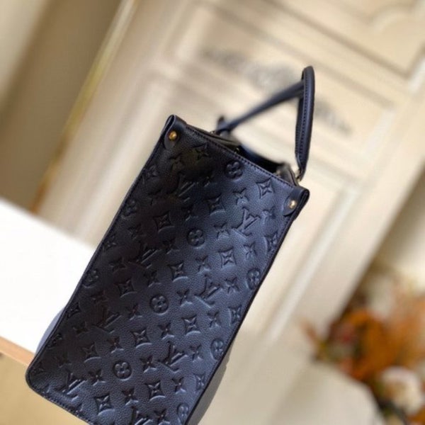 Louis Vuitton OnTheGo mm Black/Beige Monogram Empreinte