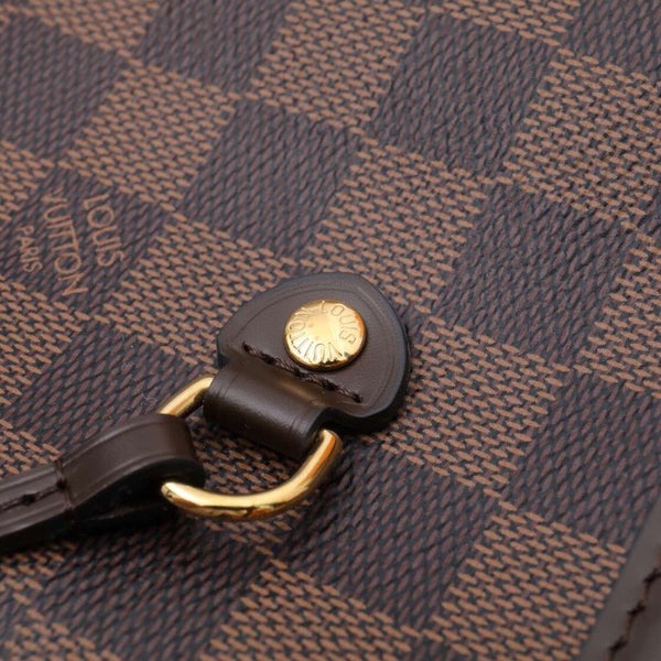 Louis Vuitton Neverfull MM Damier Ebene Cherry Interior