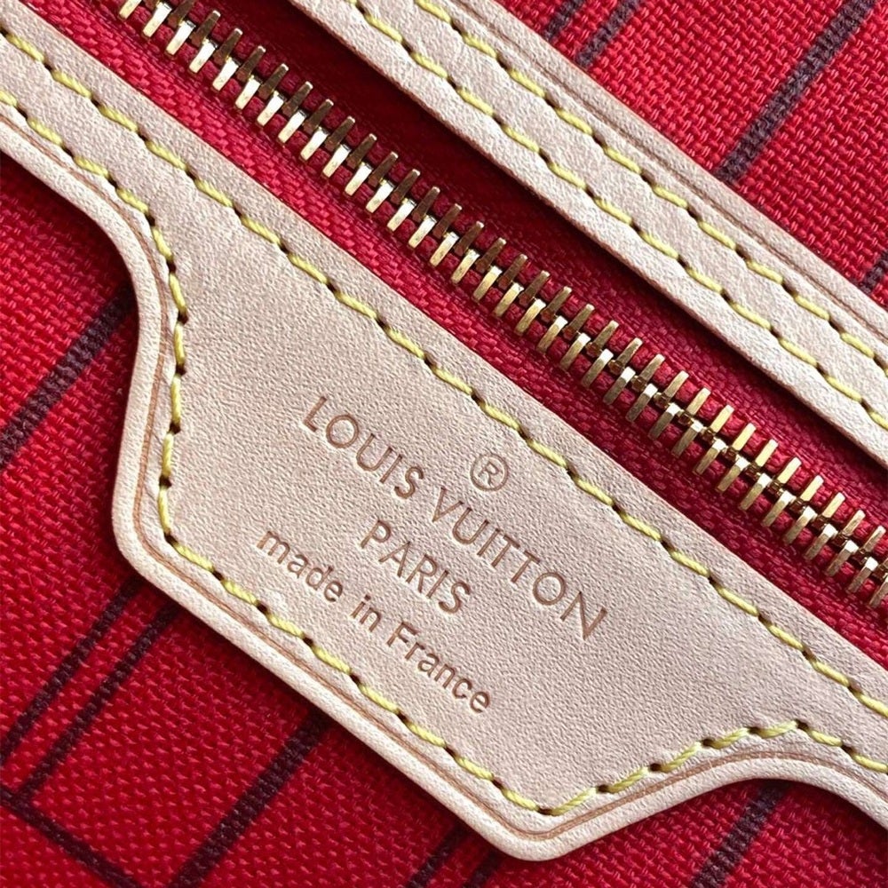 Louis Vuitton Neverfull MM Monogram Cherry Interior – TKFINDS