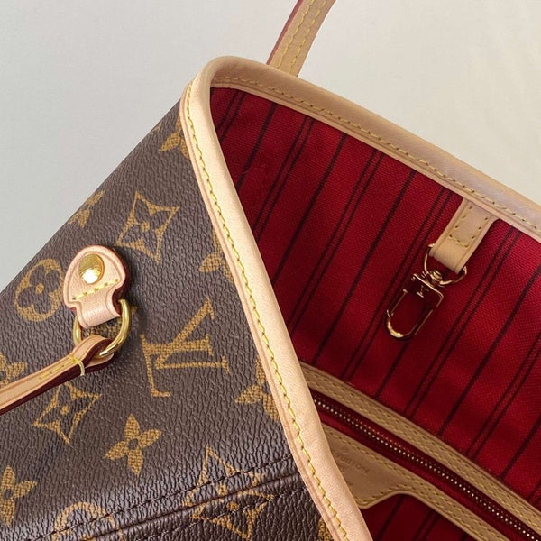 Louis Vuitton NEVERFULL MM Monogram Cherry with Pouch-1