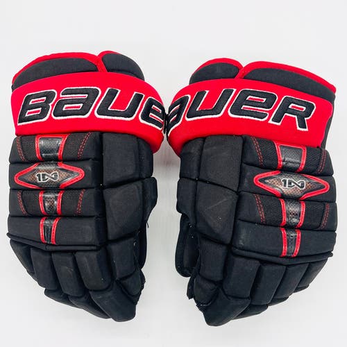 Bauer Nexus 1N Hockey Gloves-14"-Cut Thumbs Hole in palms & Finger