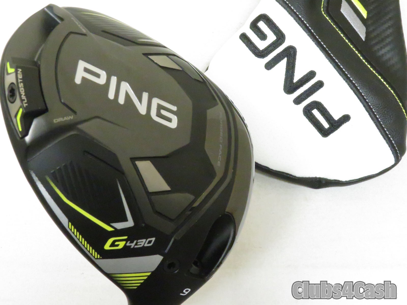 PING G430 LST Driver 9° TOUR 2.0 Black 65 Stiff Flex +Cover