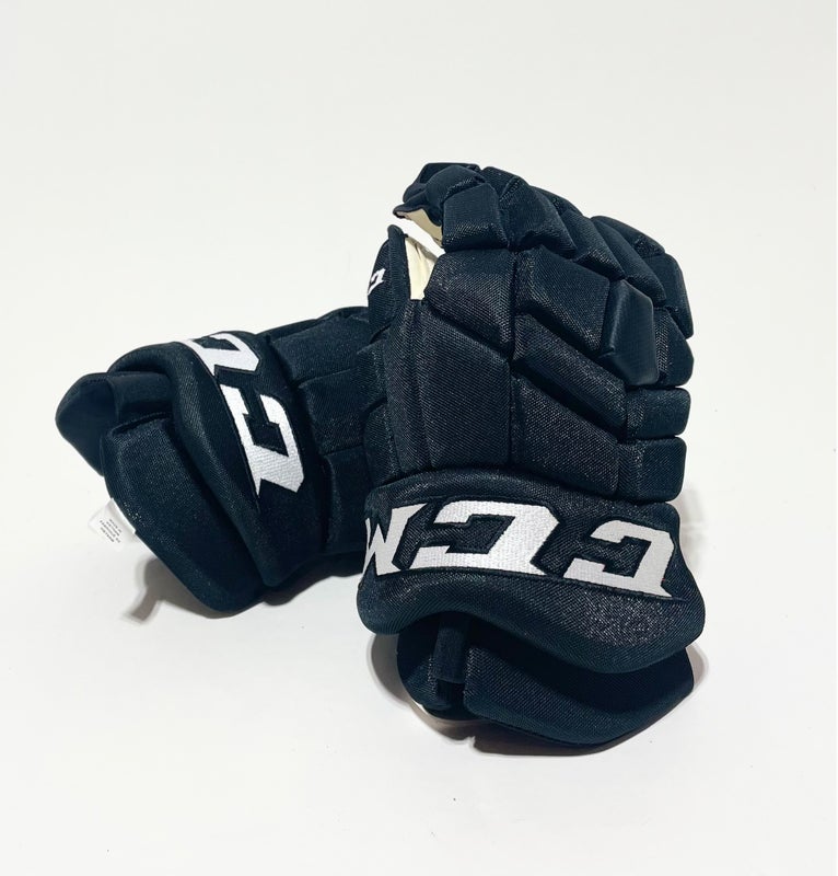 New 14” CCM HGTKXP NHL Pro Stock Gloves - Anaheim Ducks