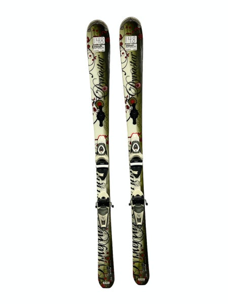 Used Dynastar Exclusive Active 148 Cm Women's Downhill Ski Combo