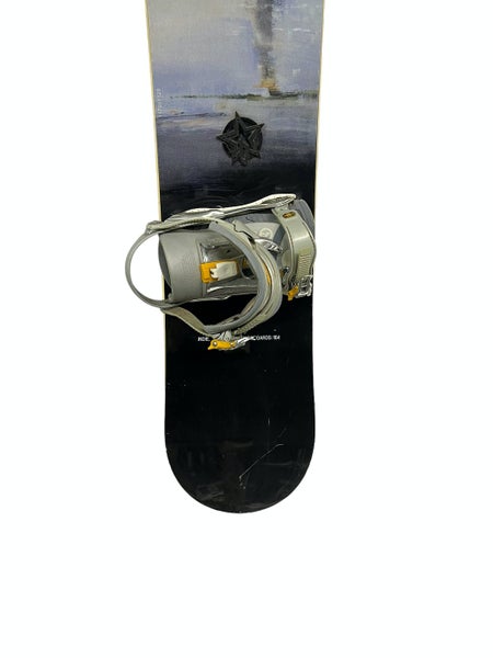 Used Burton Indie 164 Cm Women s Snowboard Combo SidelineSwap