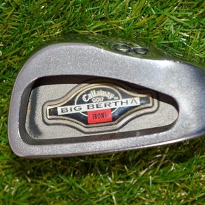Callaway	Big Bertha Irons	8 Iron	RH	36.5"	Graphite	Firm	New Grip